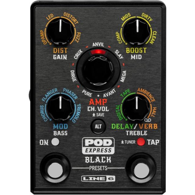 Line6 POD Express Black マルチエフェクター〈ラインシックス〉の通販は 33,000円