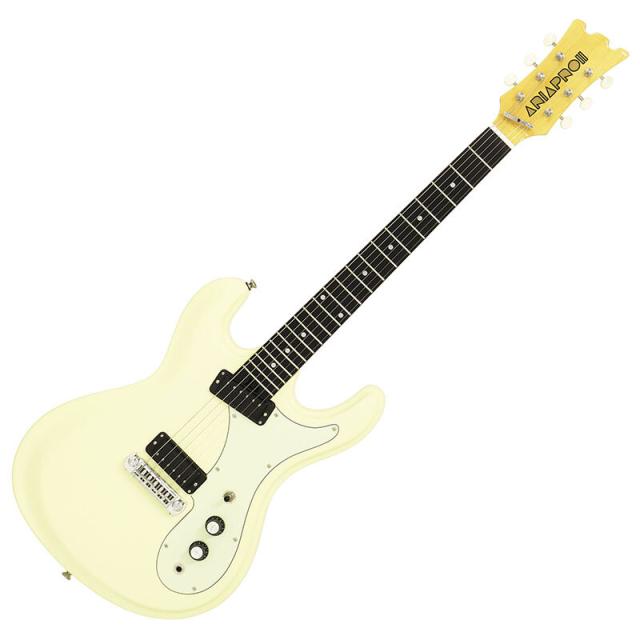 ARIA PRO II DM-206 VW (Vintage White) エレキギター〈アリアプロII〉