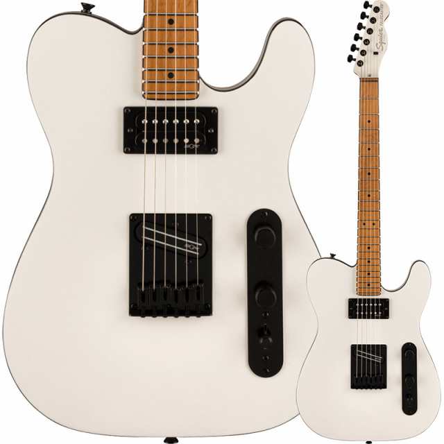 Squier by Fender Contemporary Telecaster RH Roasted Maple Fingerboard Pearl White【スクワイア フェンダー】