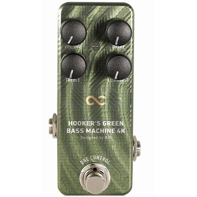 One Control HOOKER'S GREEN BASS MACHINE 4K オーバードライブ ベース用エフェクターの通販は 12,210円