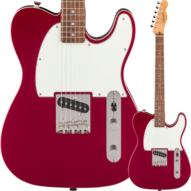 Squier by Fender Classic Vibe Custom Esquire, Laurel Fingerboard, Parchment Pickguard, Candy Apple Red〈スクワイヤー〉