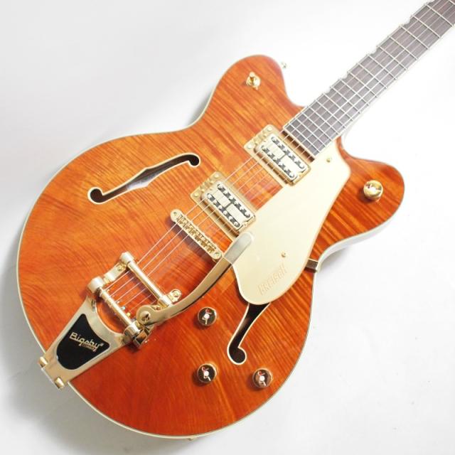 Gretsch Electromatic LTD Flame Okoume Broadkaster Double-Cut with Bigsby, Roundup Orange〈グレッチ〉