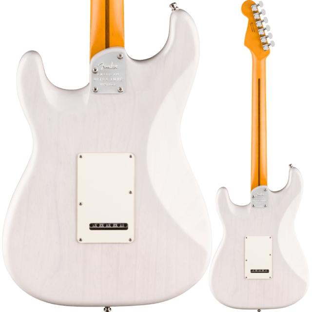 Fender American Ultra Luxe Vintage '50s Stratocaster, Maple Fingerboard, White Blonde〈フェンダーUSAストラトキャスター〉_1