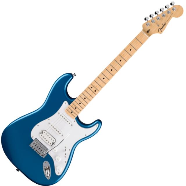 Fender Standard Stratocaster HSS, Maple Fingerboard, White Pickguard, Aqua Marine Metallic〈フェンダーストラトキャスター〉