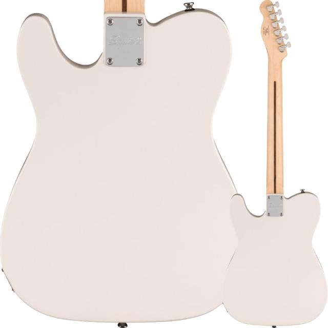 Squier by Fender Sonic Esquire H, Maple Fingerboard, Black Pickguard, Arctic White【スクワイヤー】_1