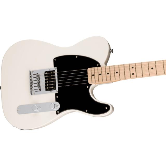Squier by Fender Sonic Esquire H, Maple Fingerboard, Black Pickguard, Arctic White【スクワイヤー】_3