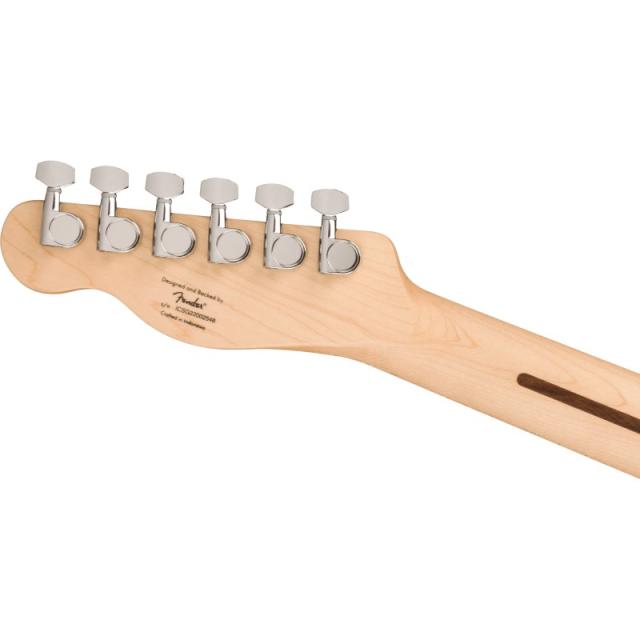 Squier by Fender Sonic Esquire H, Maple Fingerboard, Black Pickguard, Arctic White【スクワイヤー】_5