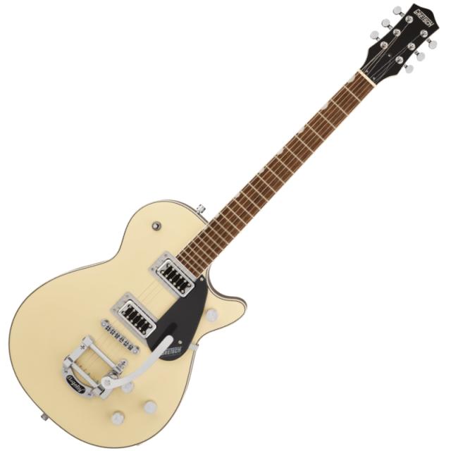 Gretsch G5230T Electromatic Jet FT Single-Cut with Bigsby, Laurel Fingerboard, Two-Tone Vintage White/ London Grey〈グレッチ〉