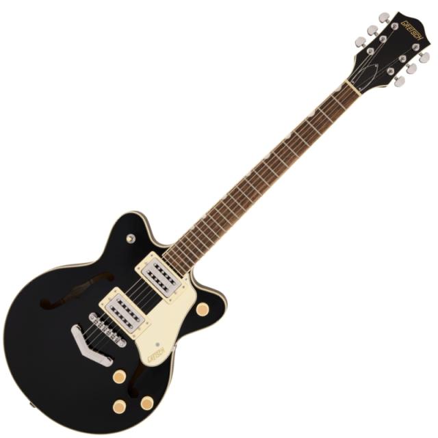 Gretsch G2655 Streamliner Center Block Jr. Double-Cut with V-Stoptail, Laurel Fingerboard, Black〈グレッチ〉