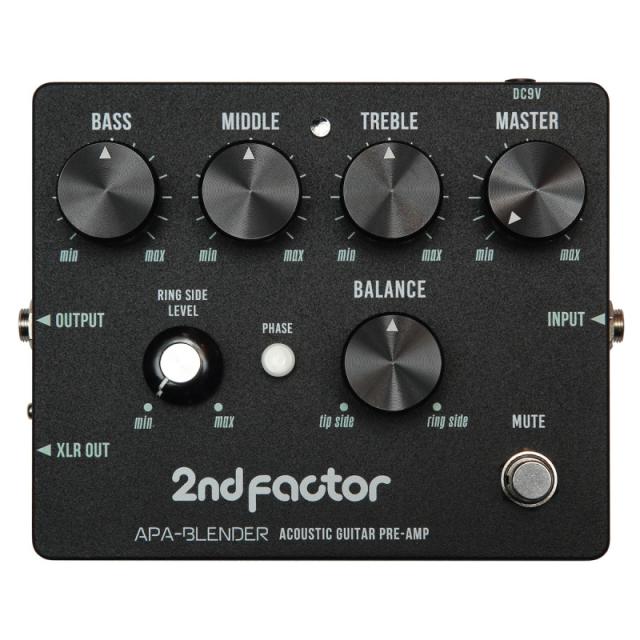 2nd Factor APA-BLENDER アコースティックギター用プリアンプ