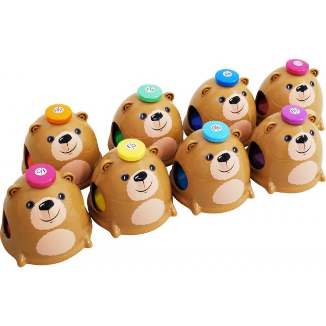 KC MB-8DB Bear Desk Bells ミュージックベル〈キョーリツ〉
