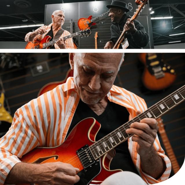 アウトレット Sire Larry Carlton H7 CS Cherry Sunburst サイアー_8