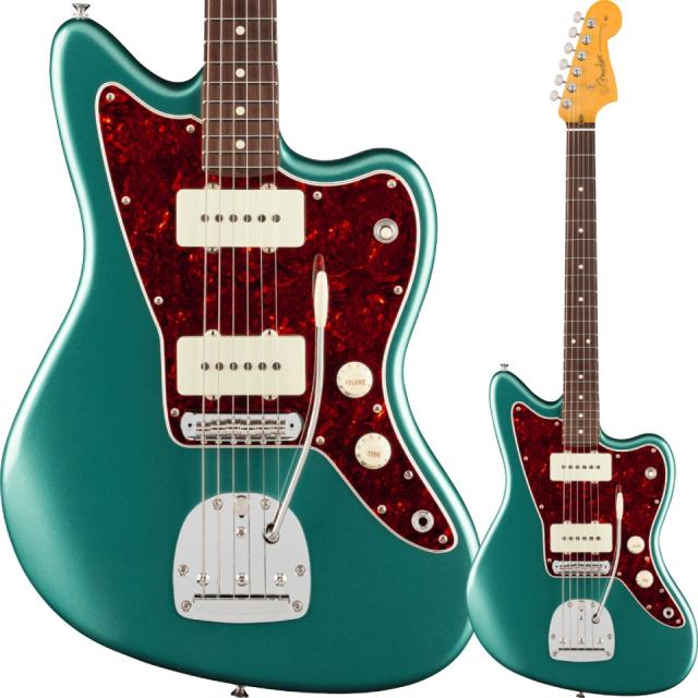 Fender American Professional Classic Jazzmaster, Rosewood Fingerboard, Faded Sherwood Green Metallic フェンダーUSAジャズマスター