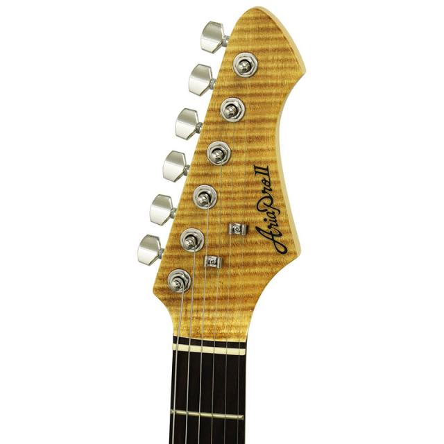Aria ProII 714-AE200 YG (Yellow Gold) エレキギター_3