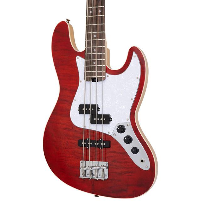 ARIA PRO II STB-AE200 SR(See-through Red) エレキベース〈アリアプロII〉_2