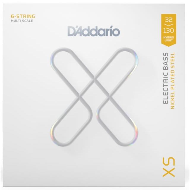 D'addario XSB32130MS 6弦エレキベース弦 .032-.130 XS Bass Strings ダダリオ