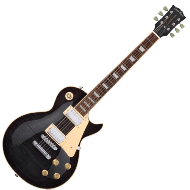 GrassRoots G-LP-STD See Thru Black エレキギター グラスルーツ
