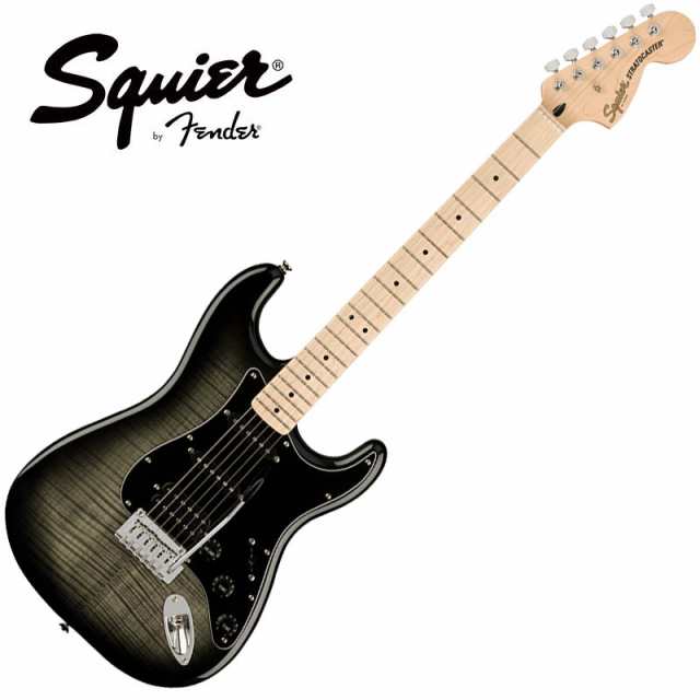 Squier by Fender Affinity Series Stratocaster FMT HSS Black Burst〈スクワイヤー フェンダー〉