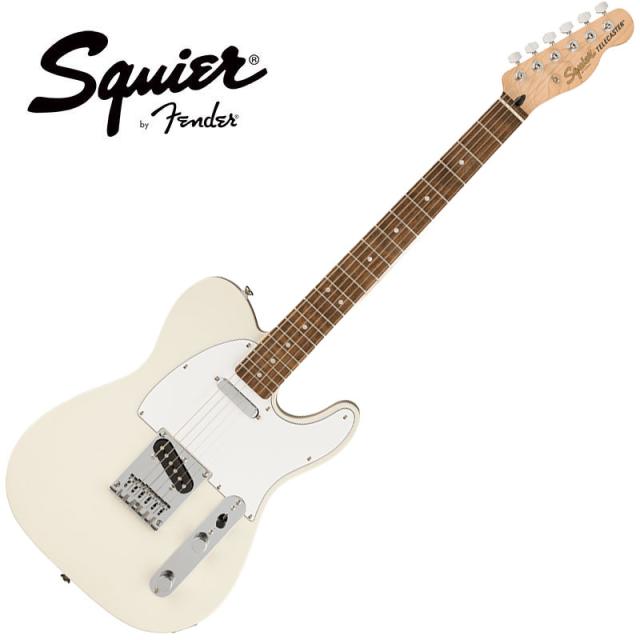 Squier by Fender Affinity Series Telecaster, Laurel Fingerboard, Olympic White【スクワイア フェンダー テレキャスター】