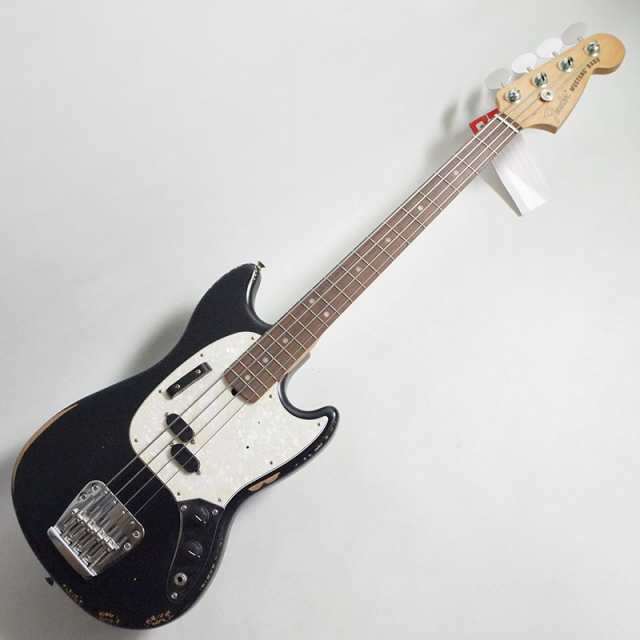 Fender JMJ Road Worn Mustang Bass Black〈フェンダームスタング 