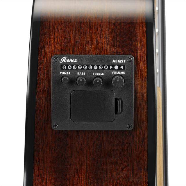 Ibanez AEGB24E-MHS(Mahogany Sunburst High Gloss) エレアコベース〈アイバニーズ〉_6