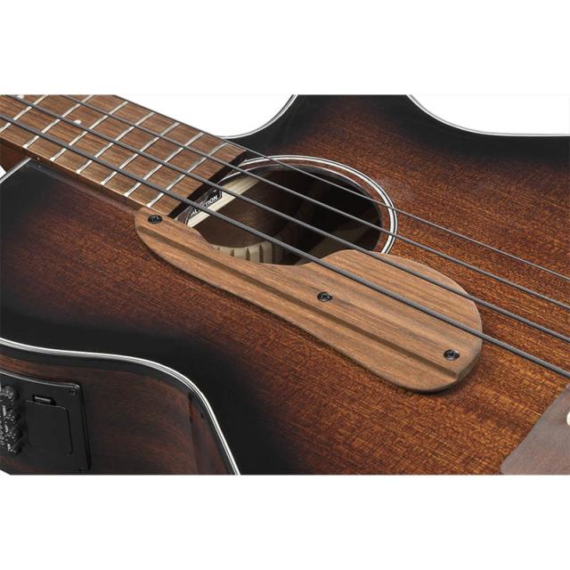 Ibanez AEGB24E-MHS(Mahogany Sunburst High Gloss) エレアコベース〈アイバニーズ〉_1