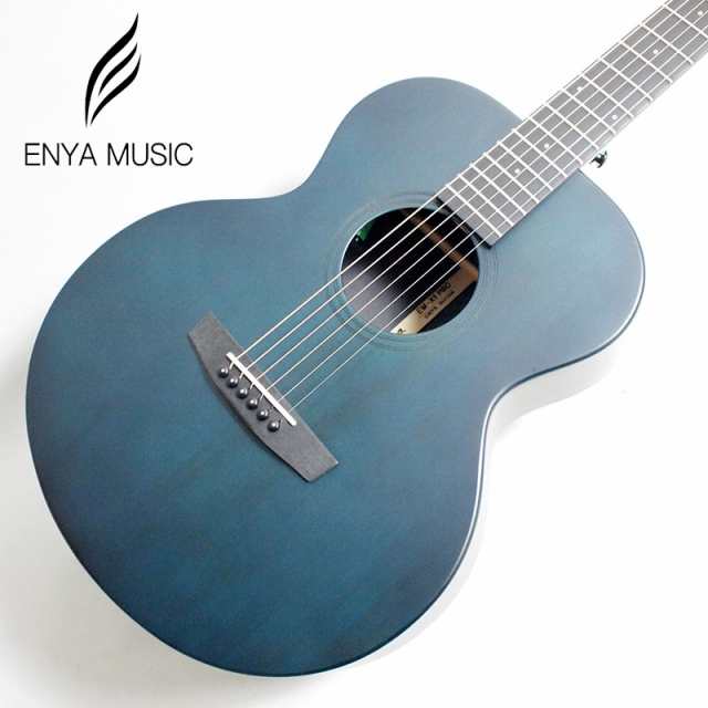 ENYA Guitars EM-X1 Blue PRO/EQ ミニエレアコ アンプレス エコーPU