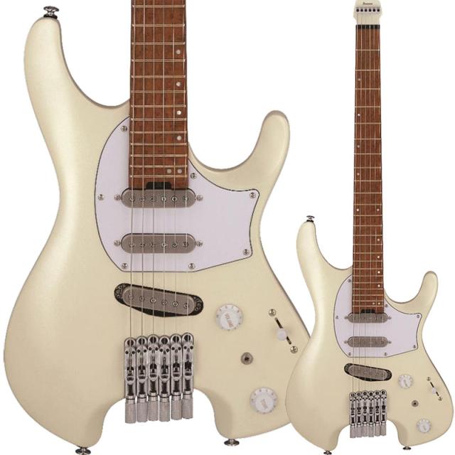 Ibanez ICHI10 VWM (Vintage White Matte) Ichikaシグネチャーモデル ヘッドレスエレキギター〈アイバニーズ〉