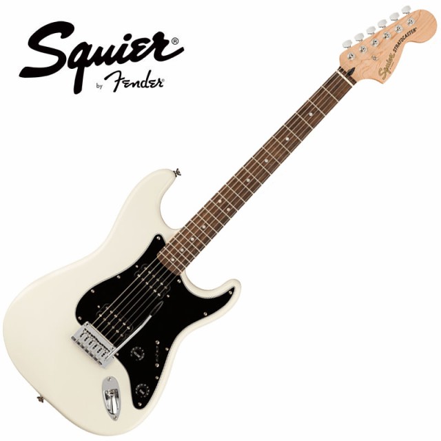 新作大得価【美品】Squier STRAT by Fender　スクワイヤー　ストラト ギター