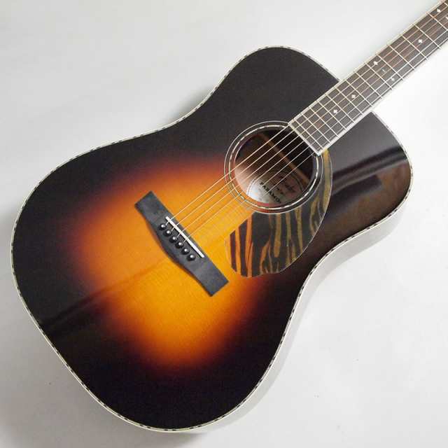 Fender PD-220E Dreadnought Ovangkol Fingerboard 3-Tone Vintage Sunburst〈フェンダーエレアコ〉