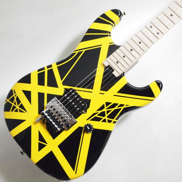 EVH Striped Series Black with Yellow Stripes エディ・ヴァン・ヘイレン エレキギター