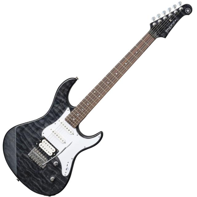 YAMAHA PACIFICA212VQM TBL トランスルーセントブラック エレキギター〈ヤマハ〉