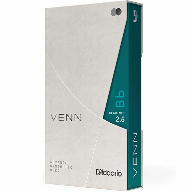 DAddario Woodwinds VENN B♭CL 2.5 樹脂リード クラリネット用〈ヴェン〉〈ダダリオ ウッドウィンズ〉