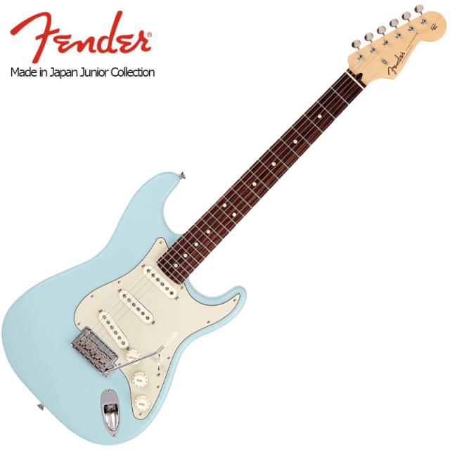 Fender Made in Japan Junior Collection Stratocaster Rosewood Fingerboard Satin Daphne Blue ジュニアストラトキャスター〈フェンダージャパン〉