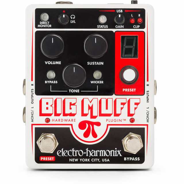 NEW限定品 Electro Harmonix Big Muff Pi Hardware Plugin〈エレクトロ