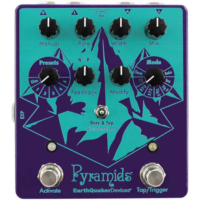 Earthquaker Devices Pyramids ステレオ フランジャー【アースクエイカーデバイセス】
