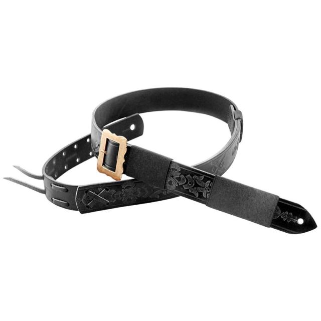 RightON!STRAPS LEGEND BM BOHEMIAN Black ギター ベース用ストラップ〈ライトオン！ストラップ〉の通販は