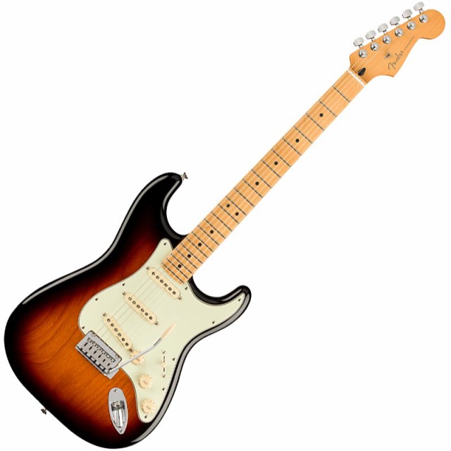 Fender Player Plus Stratocaster, Maple Fingerboard, 3-Color Fender Player Plus Stratocaster, Maple Fingerboard, 3-Color