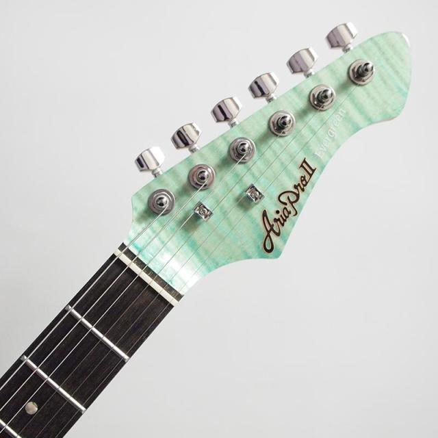 Aria Pro II 615-AE200 OPGR (Opal Green) エレキギター アリアプロII_3