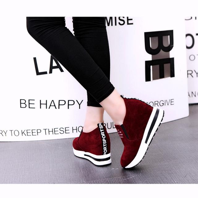 秋新作 厚底スニーカー シューズ 靴 レディース インヒール スニーカー ヒール スエード ダンス スポーツ リゾート 靴 夏 インスタ映え の通販はau Pay マーケット レディスファッション安カワセール Hello