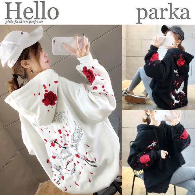 春新作 パーカー トップス スウェット トレーナー レディース 刺繍 パーカー 裏起毛 Big ビッグシルエット 鶴 フード プルオーバー フーの通販はau Pay マーケット レディスファッション安カワセール Hello 春新作 パーカー トップス スウェット トレーナー レディース 刺繍 パーカー 裏起毛 Big ビッグシルエット 鶴 フード プルオーバー フーの通販はau Pay マーケット レディスファッション安カワセール Hello