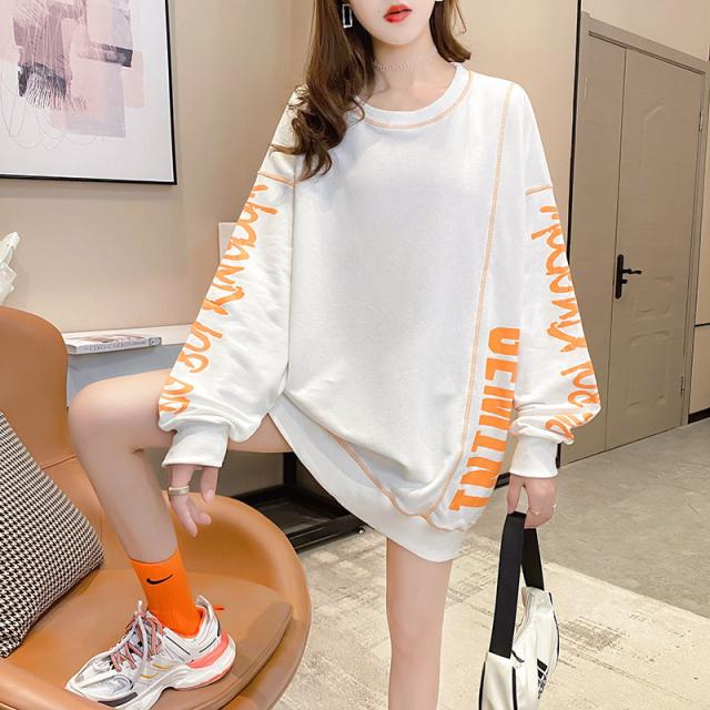 コソネ 4カラー トレーナー ロンt オーバーサイズ ビッグシルエット 大きいサイズ ゆったり Tシャツ ロングtシャツ 流行り トッ Outlet Sale