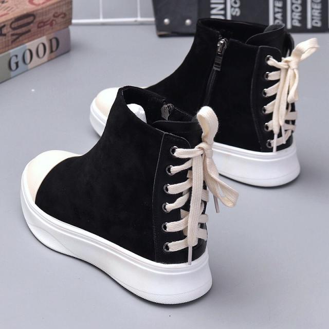 21春新作 スニーカー シューズ レディース レースアップ 靴 ハイカット スポーツ ダンス 編み上げ 4cmヒール お洒落 インスタ映え 秋 の通販はau Pay マーケット レディスファッション安カワセール Hello