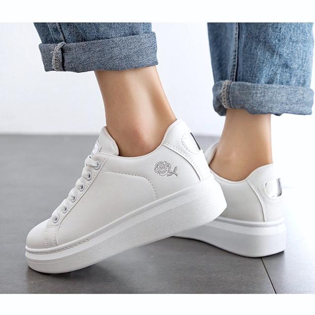 21春新作 スニーカー レディース 薔薇 バラ ローカット フラット シューズ 靴 くつ スポーツ ダンス スケボー お洒落 インスタ映え 春の通販はau Pay マーケット レディスファッション安カワセール Hello