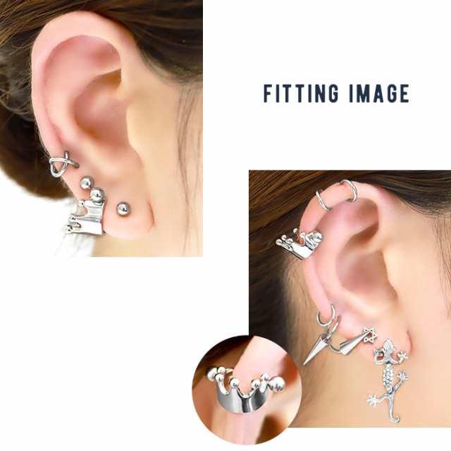 ☆男女兼用☆ ストレートバーベル 軟骨ピアス ボディピ 16G／12mm 5個