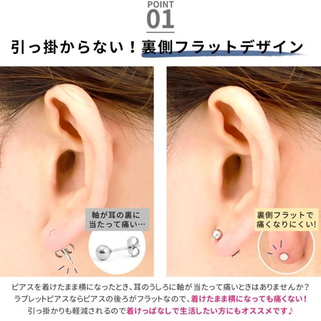 ボディピアス 18G 16G 14G 12G 軟骨 ピアス カスタマイズ セット