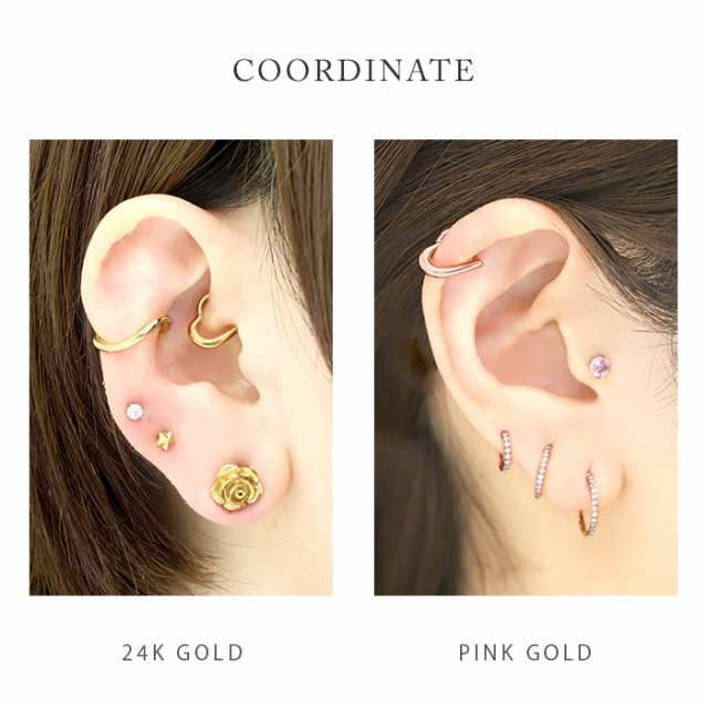 ピアス24k 24金 ピアス