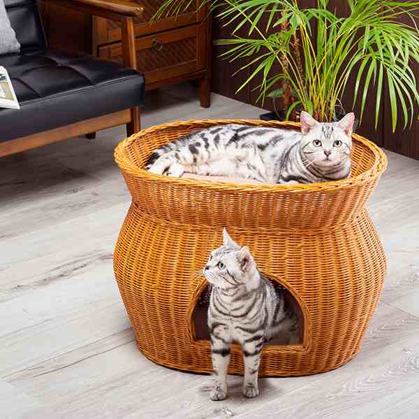 キャットハウス ドーム型 猫ベッド 犬ハウス ペットペットハウス ペットベット画像をご覧ください素材