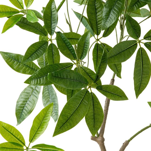 人工観葉植物 パキラ 光触媒 フェイクグリーン 大型 150cm インテリアグリーン お手入れ不要 オフィス リビング 消臭 抗菌_7