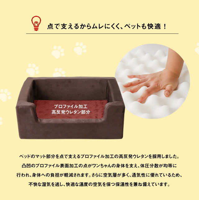 ペット用品 犬 犬用ベッド ペット用ベッド 高反発 高反発マットレス カドラー Lサイズの通販はau Pay マーケット ライブイット Au Pay マーケット店